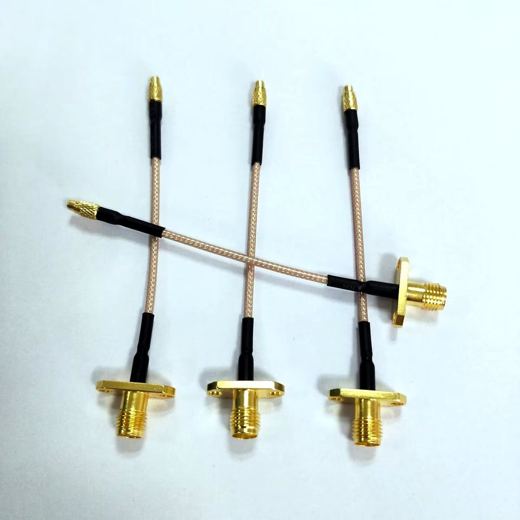 SMA Flange to MMCX Cable